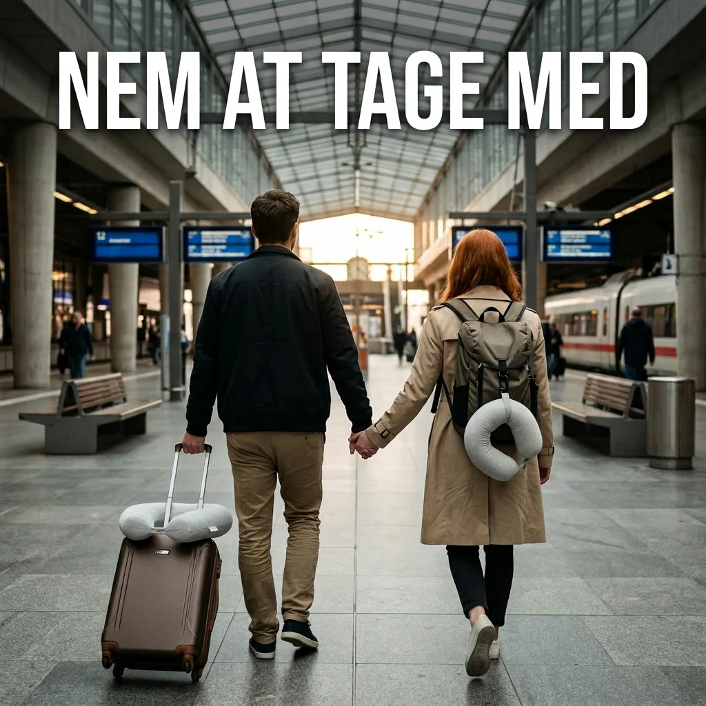 Nakkepude af Memory Foam med Bøjelig Kerne - God på farten og derhjemme - Image 4