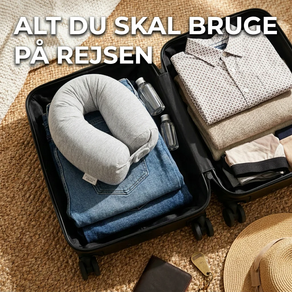 Nakkepude af Memory Foam med Bøjelig Kerne - God på farten og derhjemme - Image 9