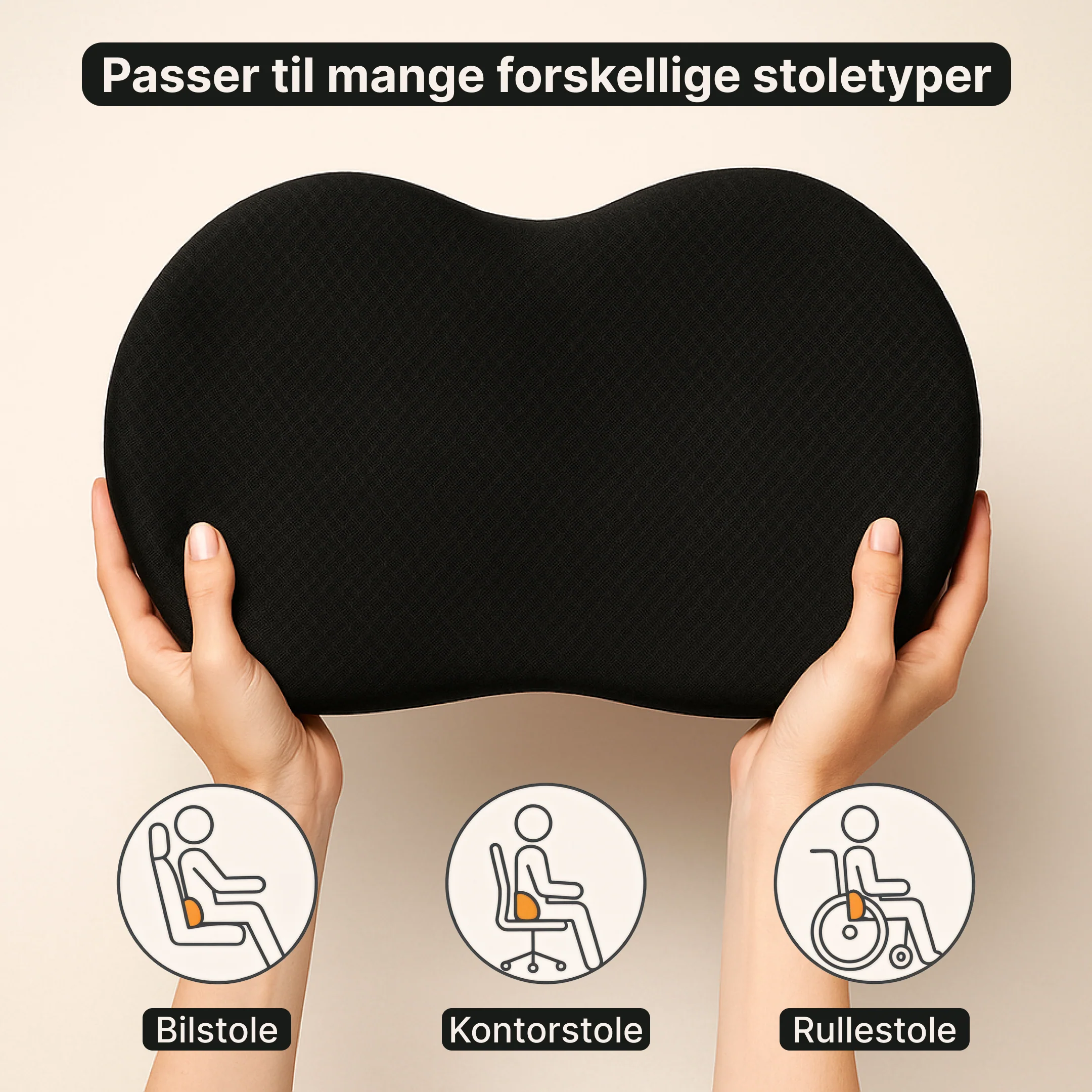 Memory foam sædehynde til bil - Image 7