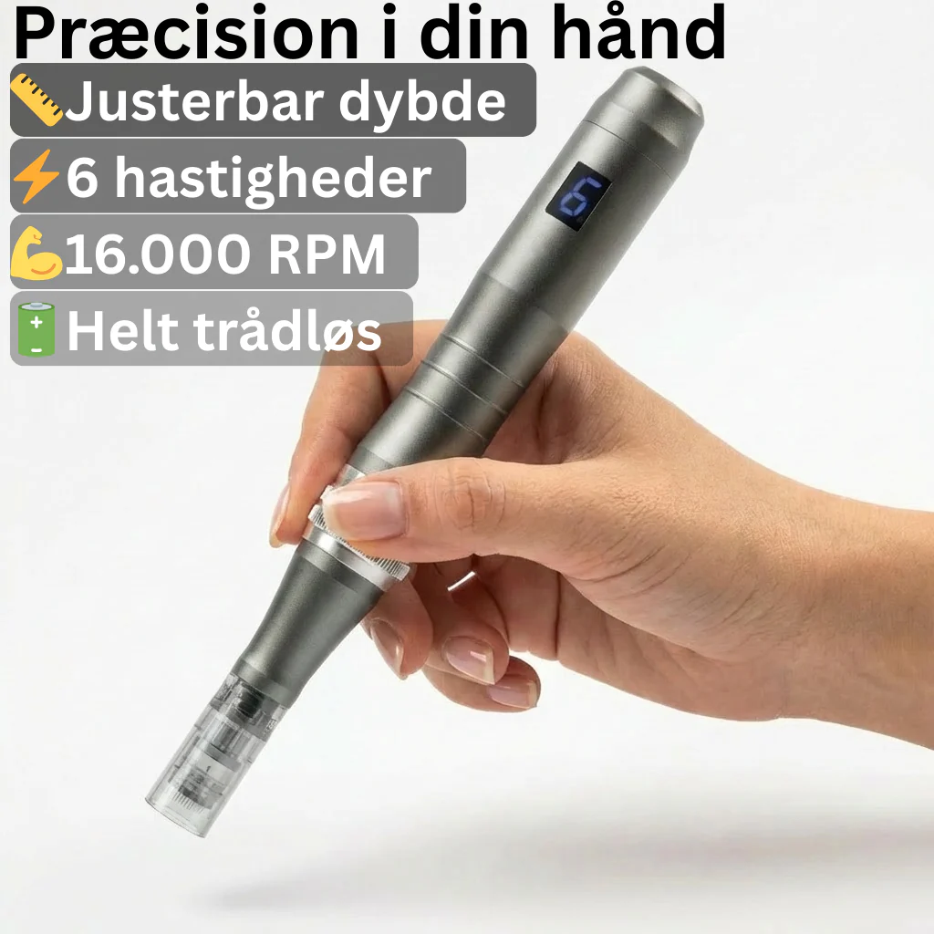 Professionel Microneedling Pen – Glattere Hud & Færre Rynker Hjemmefra - Image 5