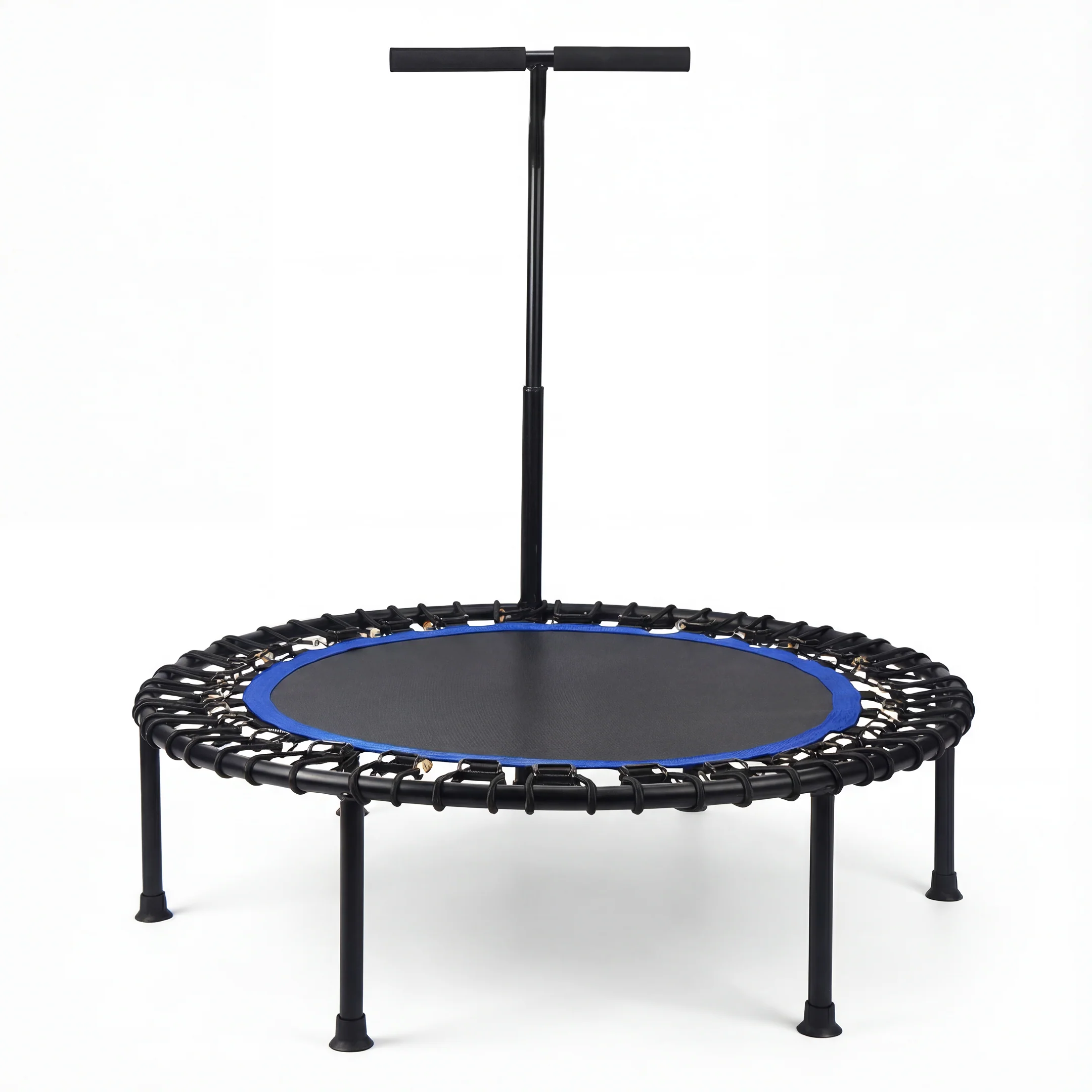 JumpTrainer Pro – Fitness-trampolin med håndtag