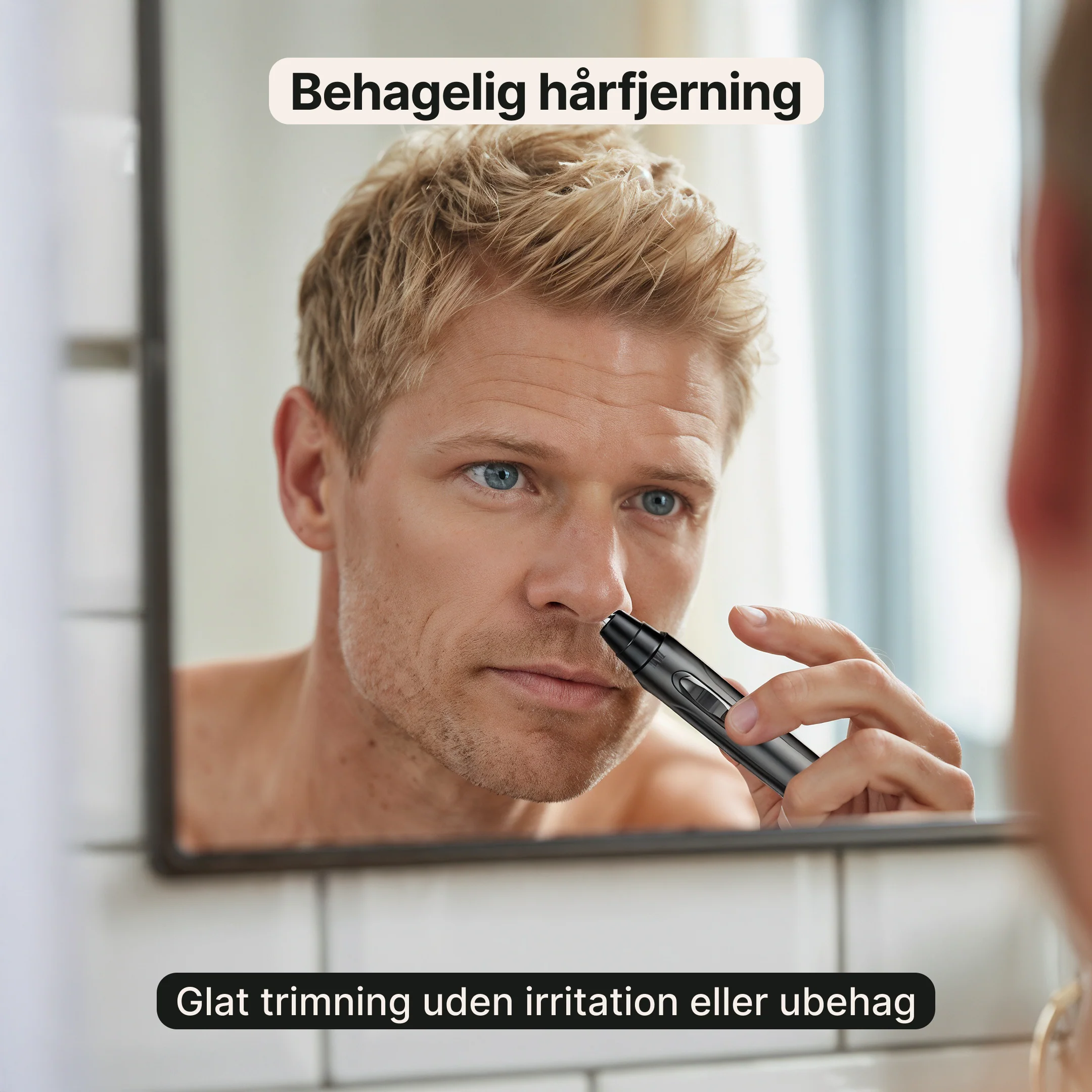 Næsehårstrimmer – Elektrisk barberapparat - Image 2