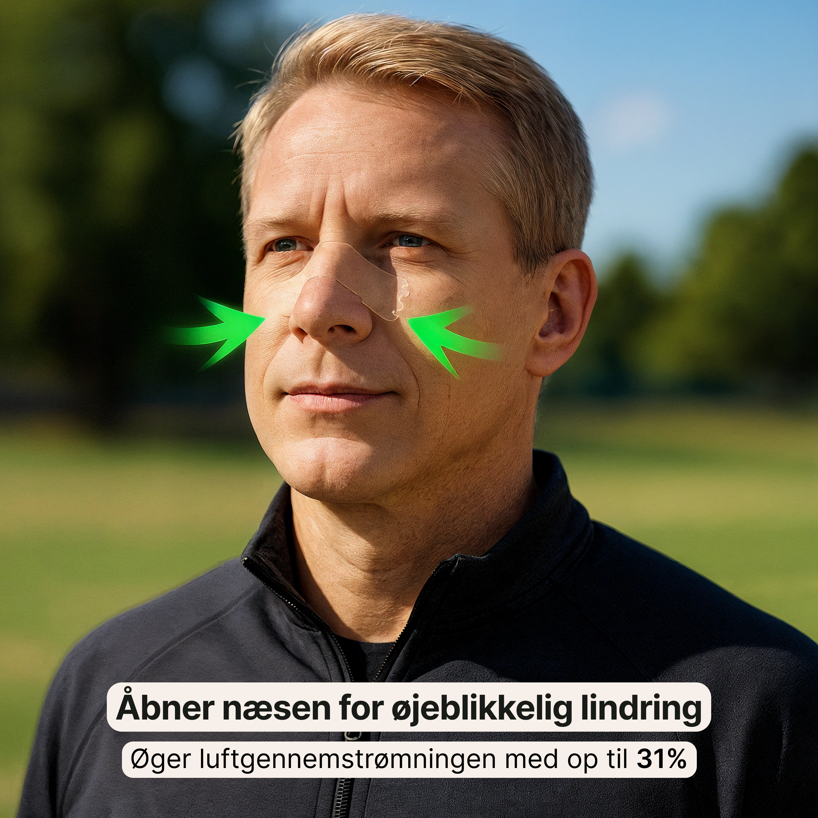 Næsestrips – Åbner næsen ved vejrtrækningsbesvær (100 stk.) - Image 3