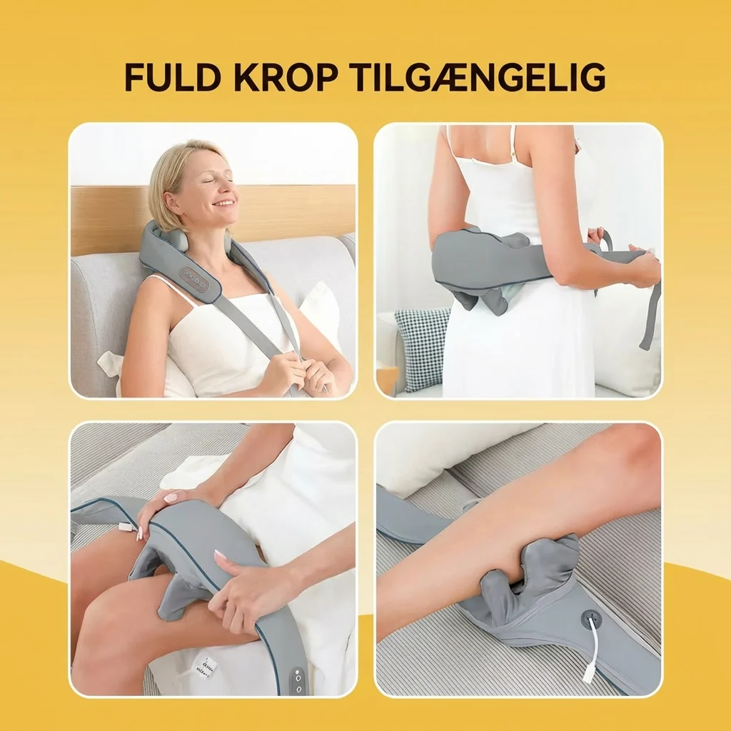 TrapeziusRelief - Trådløs Nakke- og Skuldermassage med Varme - Image 5