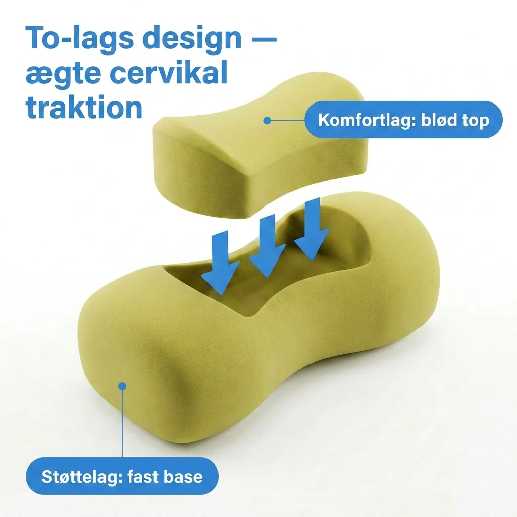 Ergonomisk Nakkepude – Ortopædisk memory foam pude mod nakkesmerter - Image 3