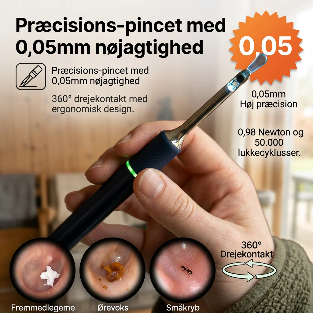 Bebird Note5 Pro - Ørerenser med HD-kamera slut med at rense i blinde - Image 5