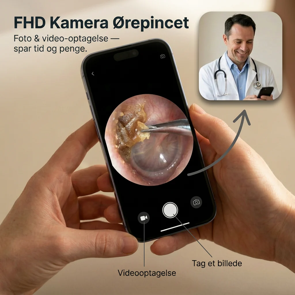 Bebird Note5 Pro - Ørerenser med HD-kamera slut med at rense i blinde - Image 6