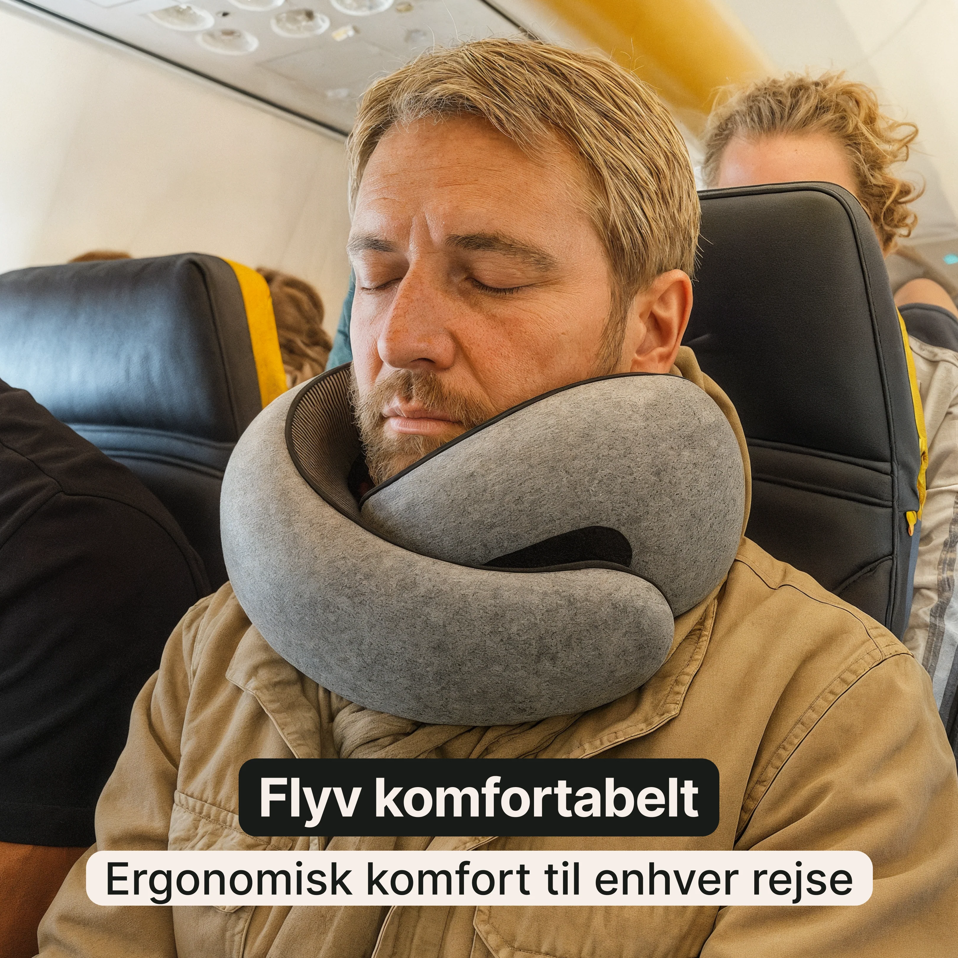 Rejsepude i memoryskum – nakkestøtte til fly og bil - Image 3