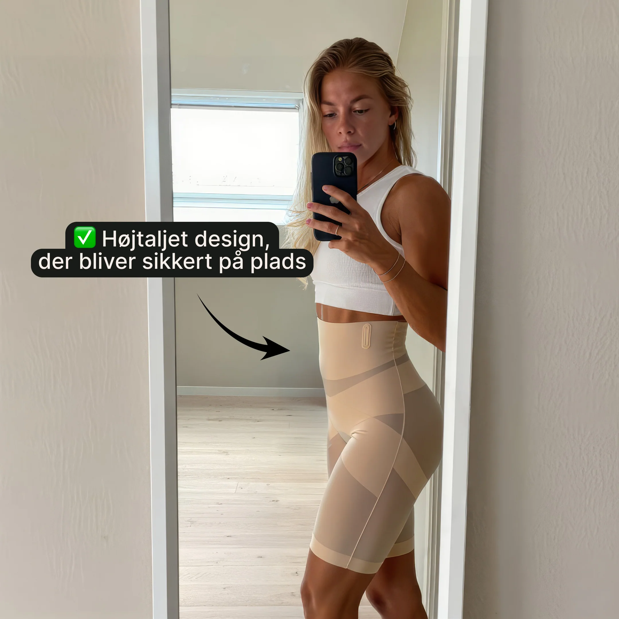 Shapewear trusser – Høj talje - Image 2