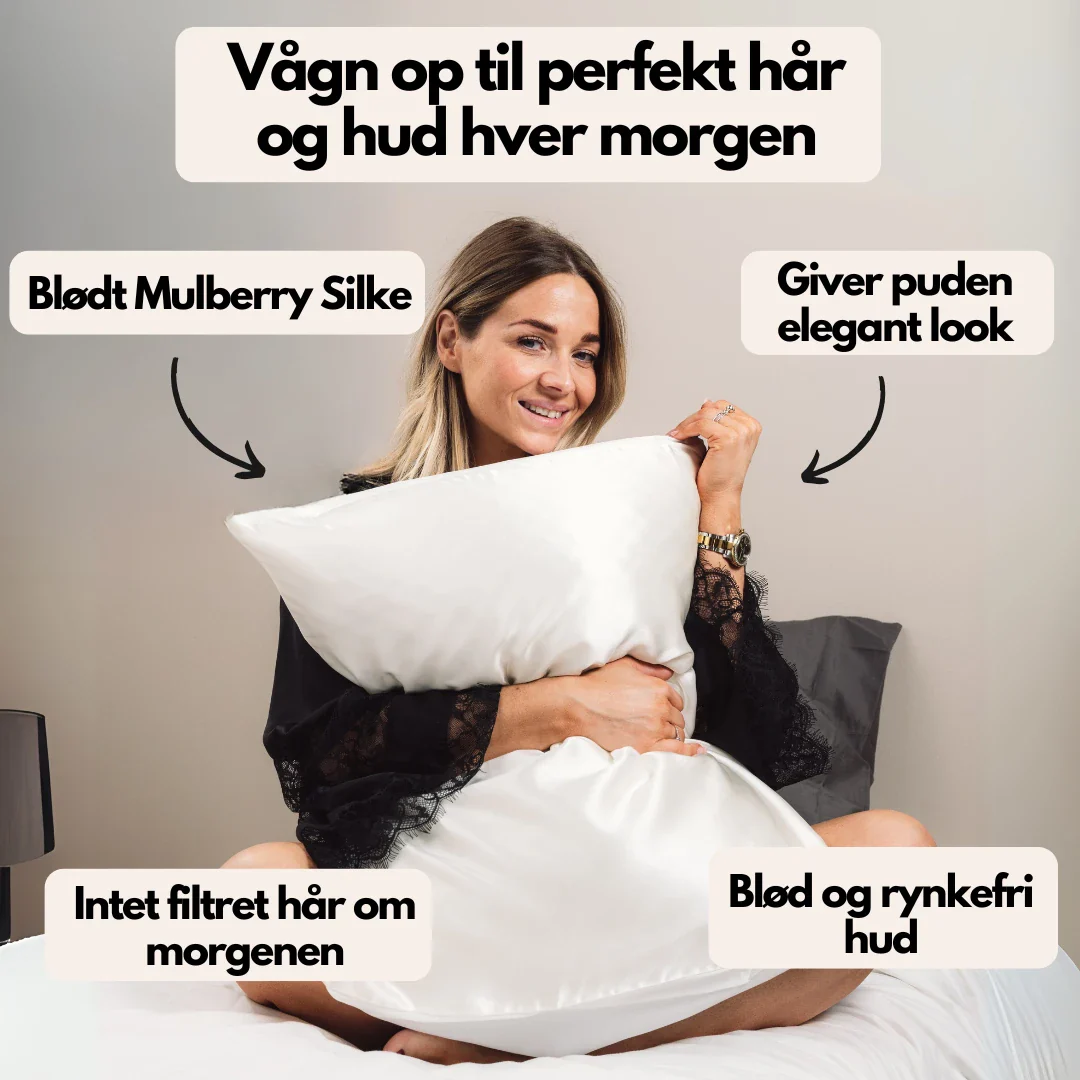 Silke Pudebetræk (60x63 cm) - Skånsomt betræk godt for hud og hår - Image 3