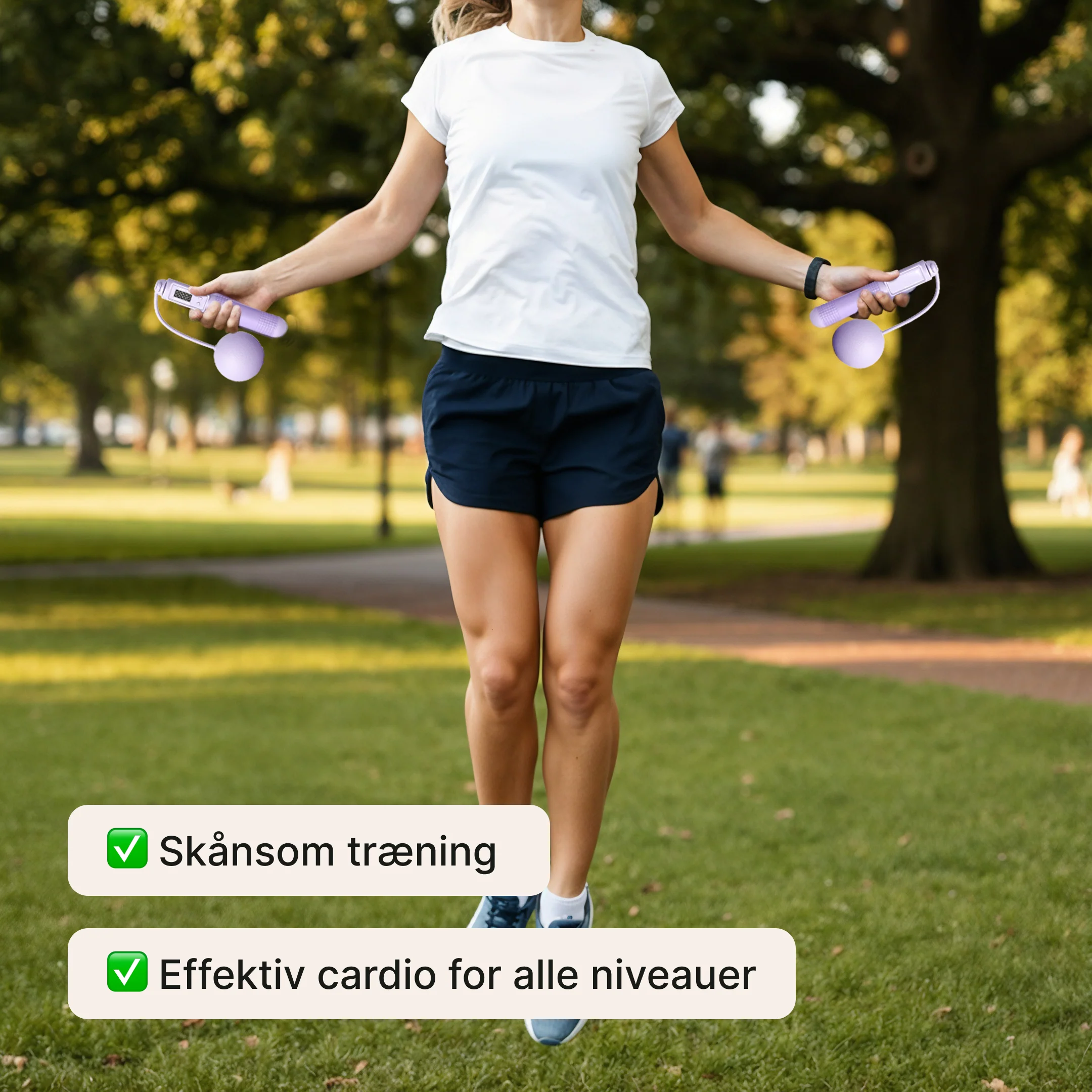 SmartRope – Trådløst sjippetov med tæller - Image 2