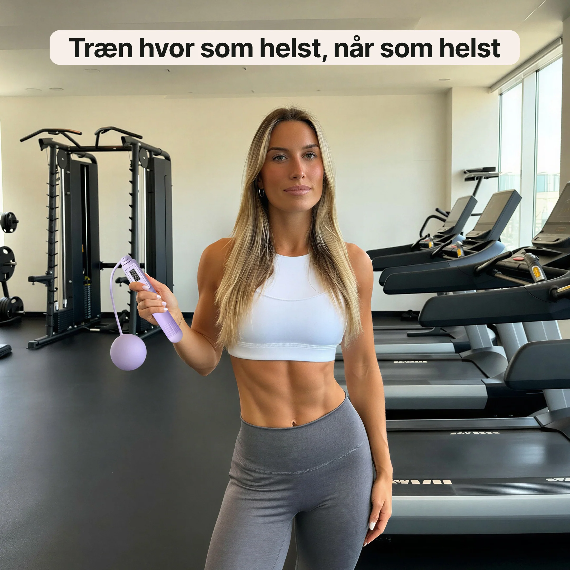 SmartRope – Trådløst sjippetov med tæller - Image 3
