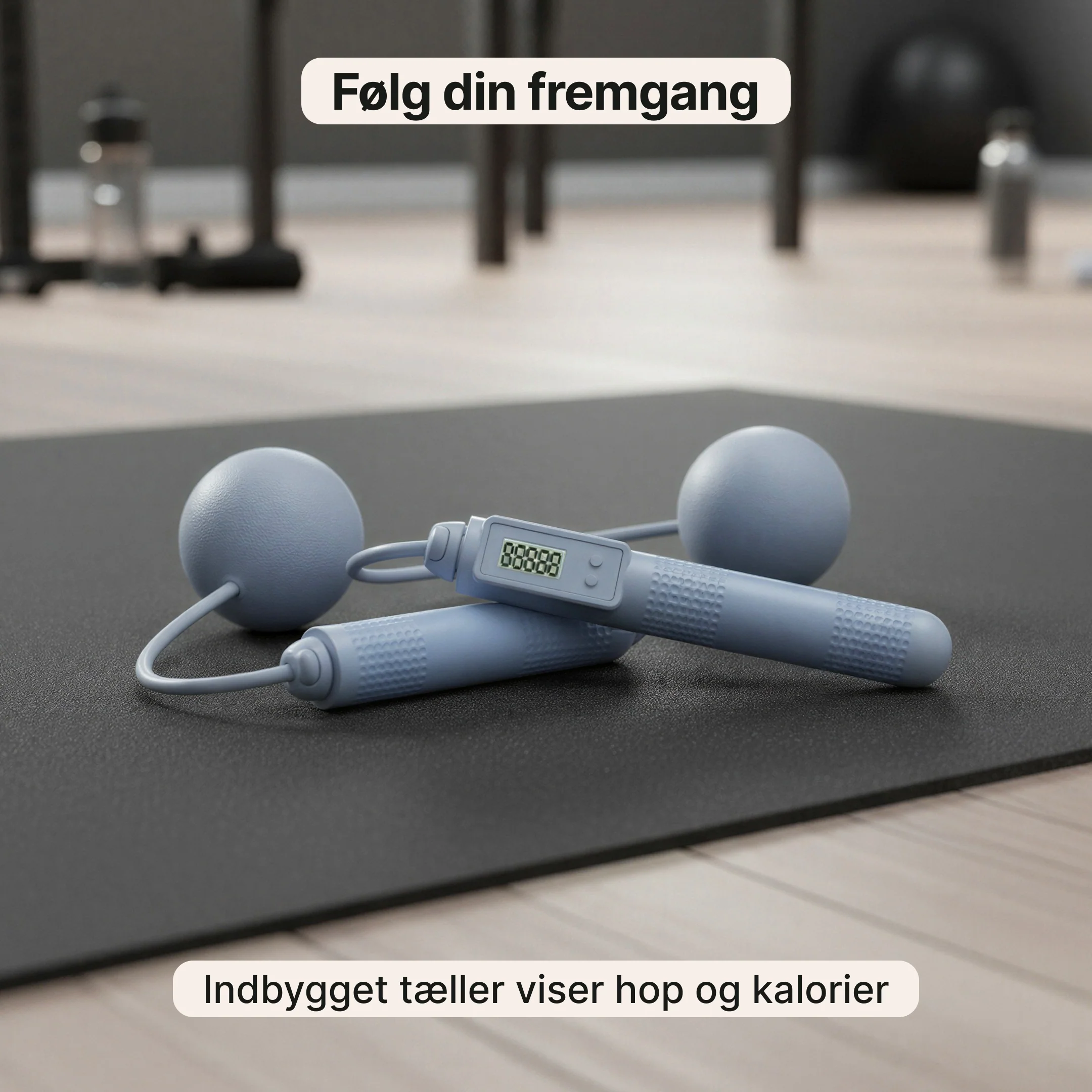 SmartRope – Trådløst sjippetov med tæller - Image 4