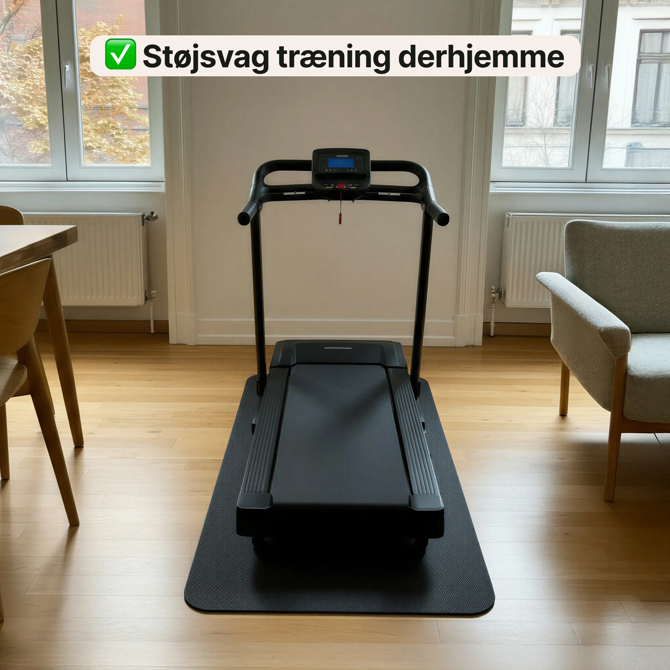 Gulvbeskyttende træningsmåtte - Image 2