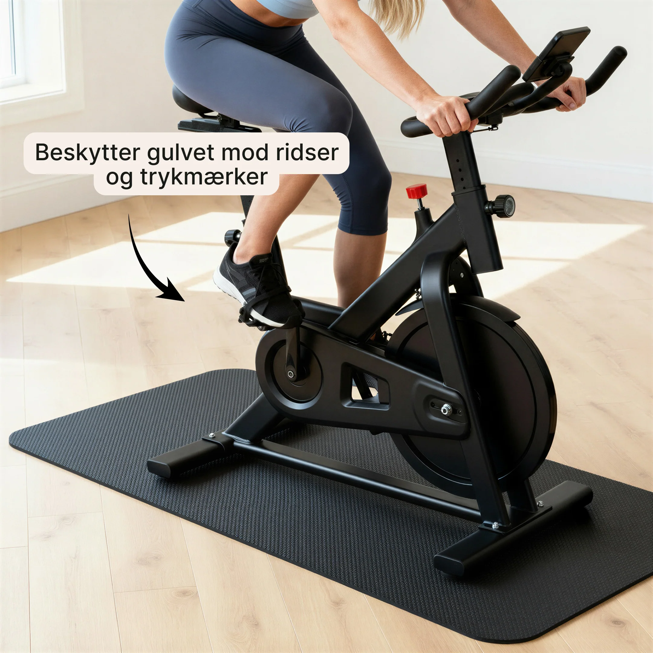 Gulvbeskyttende træningsmåtte - Image 3