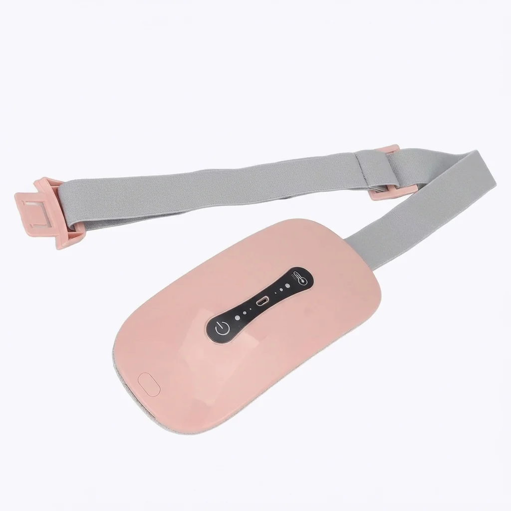 Menstruationsvarmepude  – Varme op til 65°C & Vibrationsmassage mod Kramper