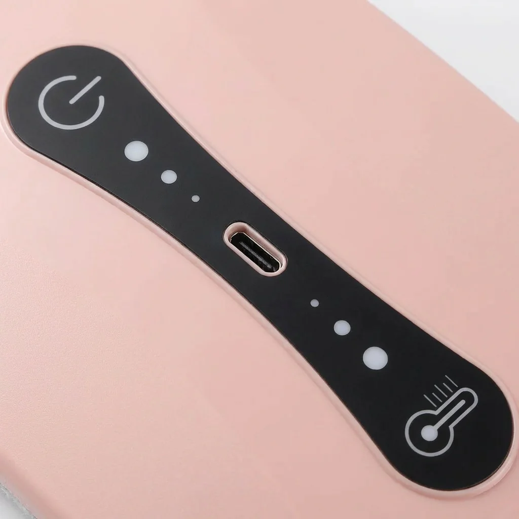 Menstruationsvarmepude  – Varme op til 65°C & Vibrationsmassage mod Kramper - Image 9