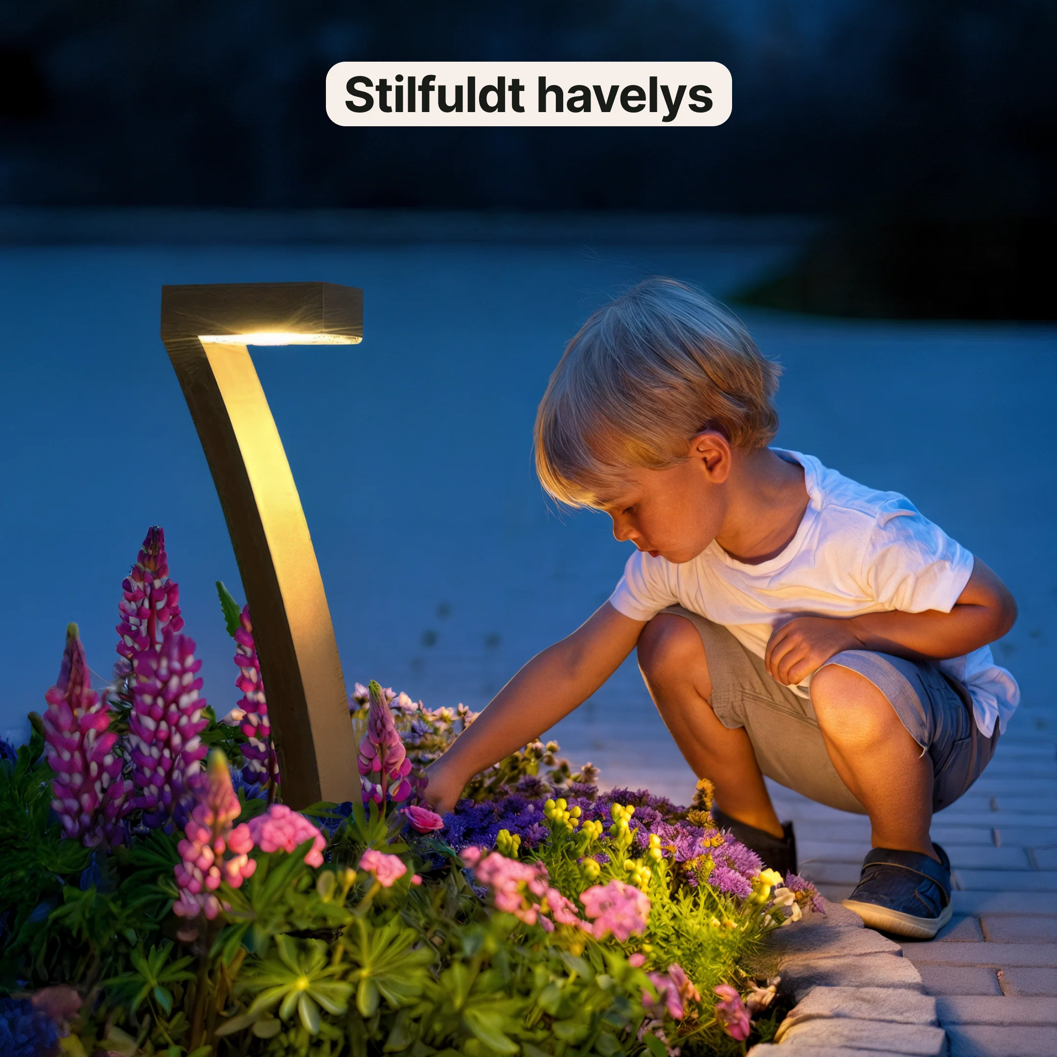 Solcellelamper til haven – 4 stk - Image 3