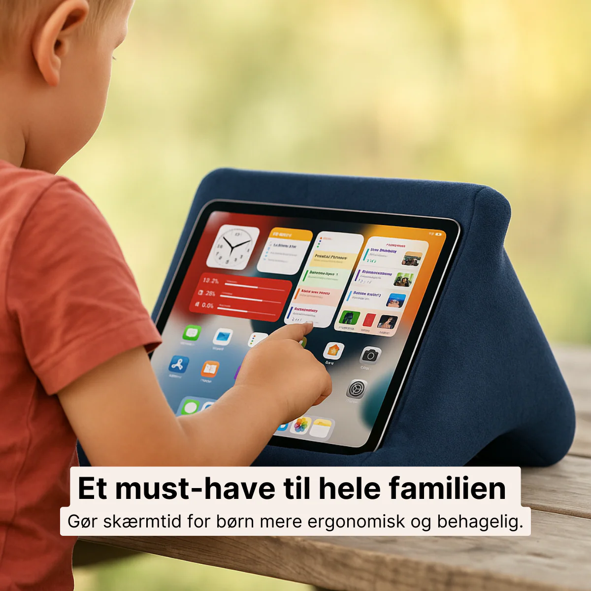 TabletPude (Sort) – Justerbar tablet holder - Image 4