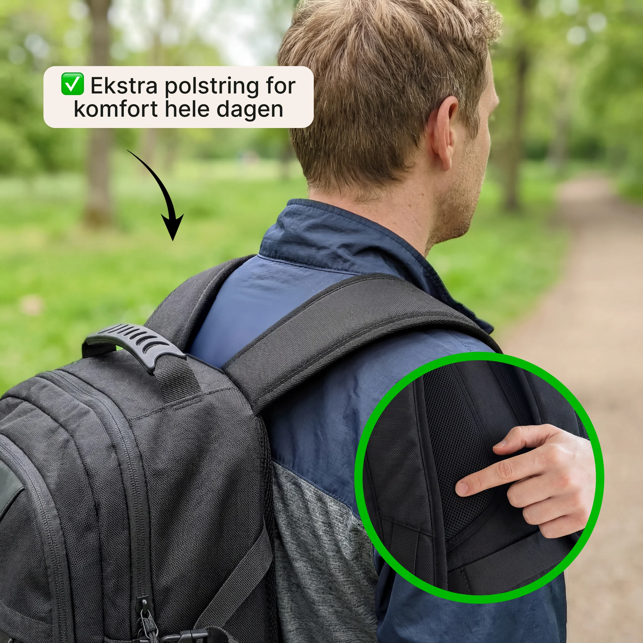 TravelPack 60L – Rejserygsæk med laptoprum - Image 6