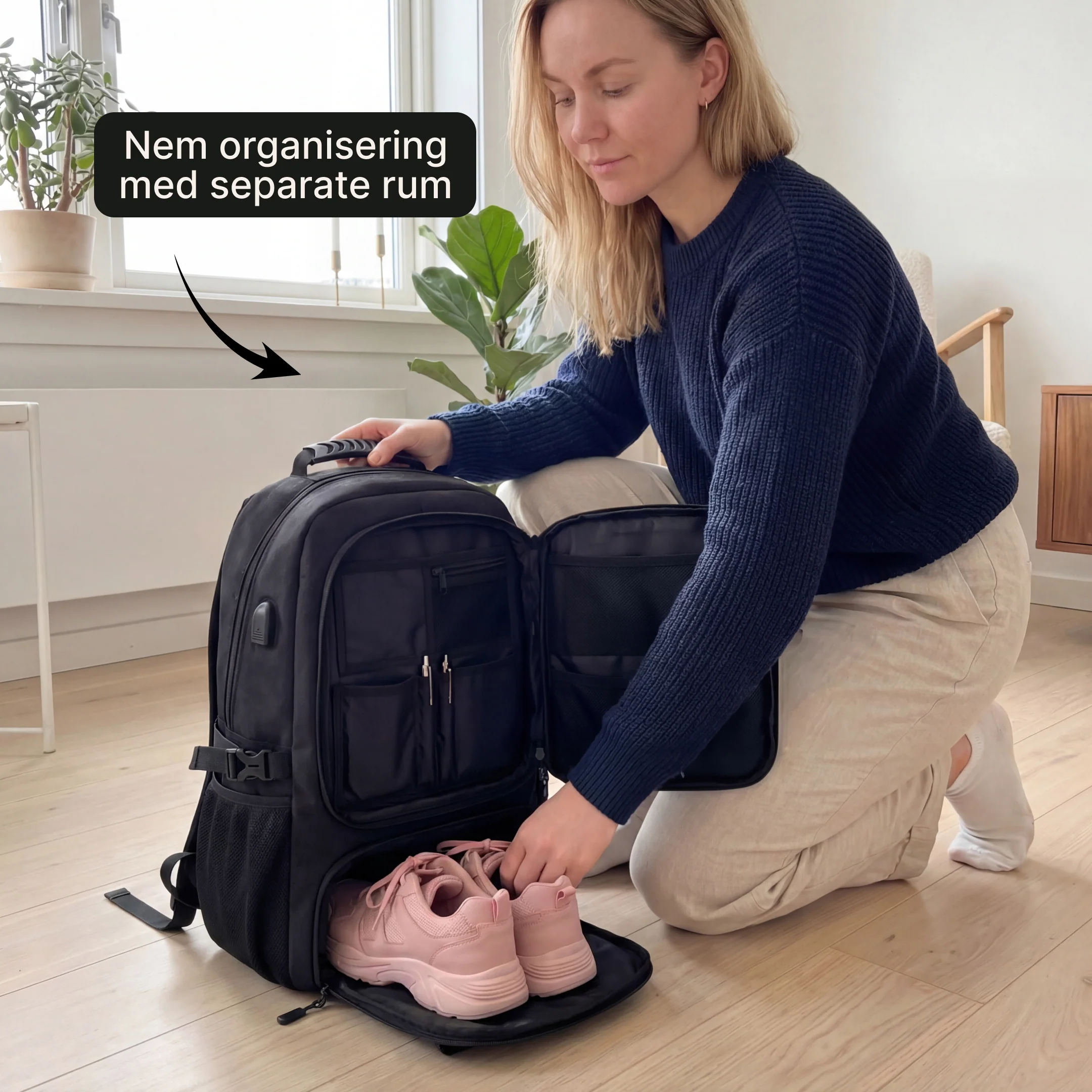 TravelPack 60L – Rejserygsæk med laptoprum - Image 7