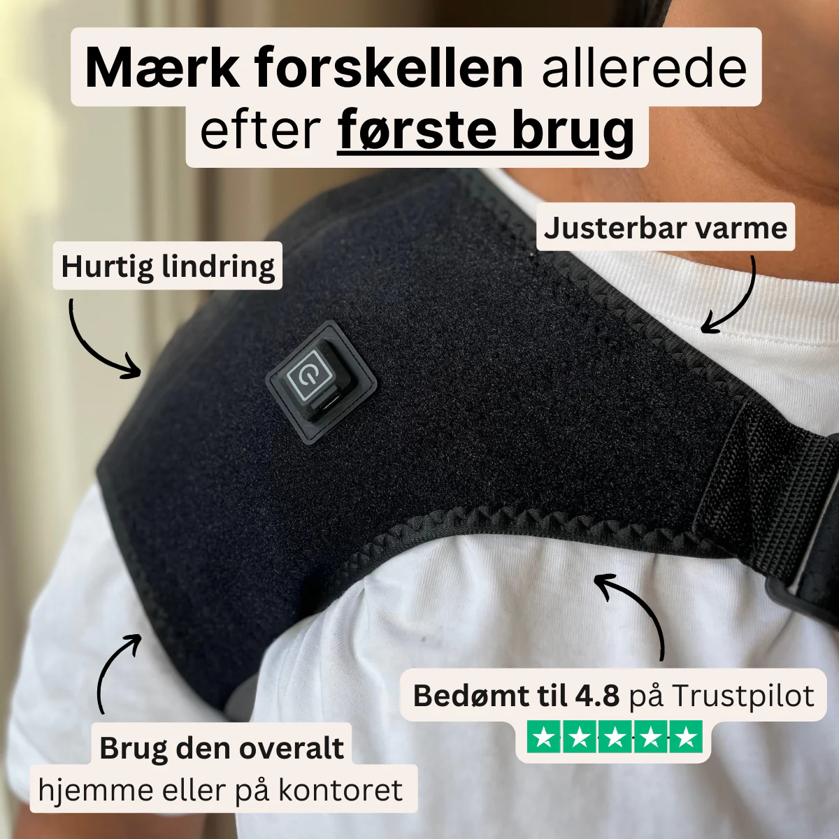 HeatRelief Pro – Hurtig, justerbar varme til ømme skuldre! - Image 4