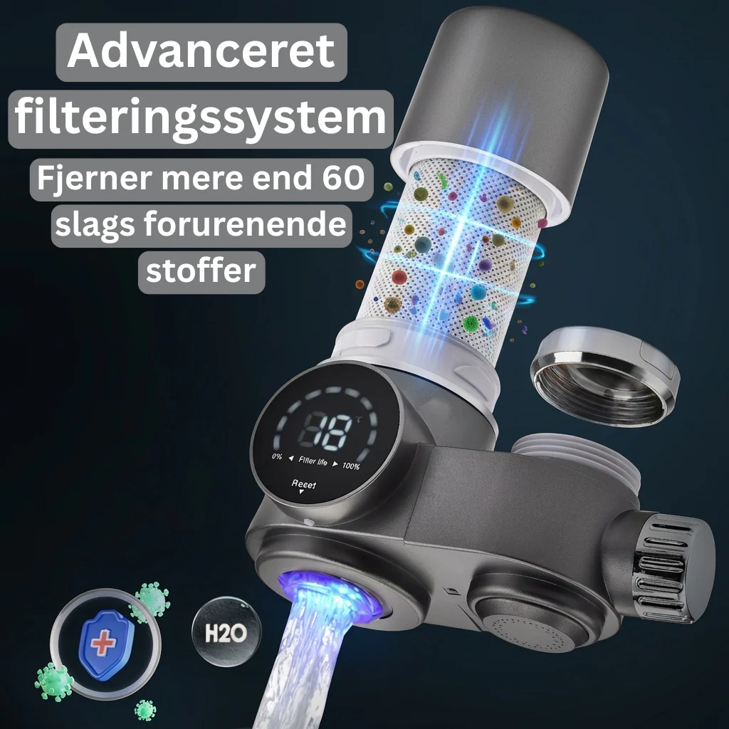 8-lags UV Vandfilter – Fjerner Klor, Kalk & Urenheder - Image 7