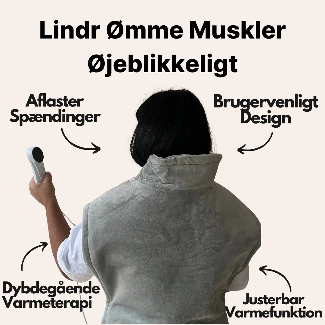 RelaxZone™ - Vægtet Varmepude til Nakke, Skuldre & Ryg - Image 2