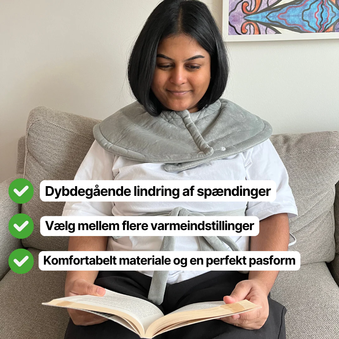 RelaxZone™ - Vægtet Varmepude til Nakke, Skuldre & Ryg - Image 4