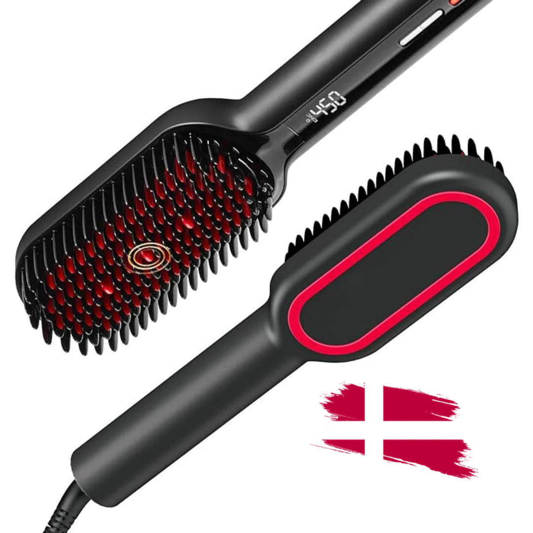 SmoothStyler Varme Glattebørste