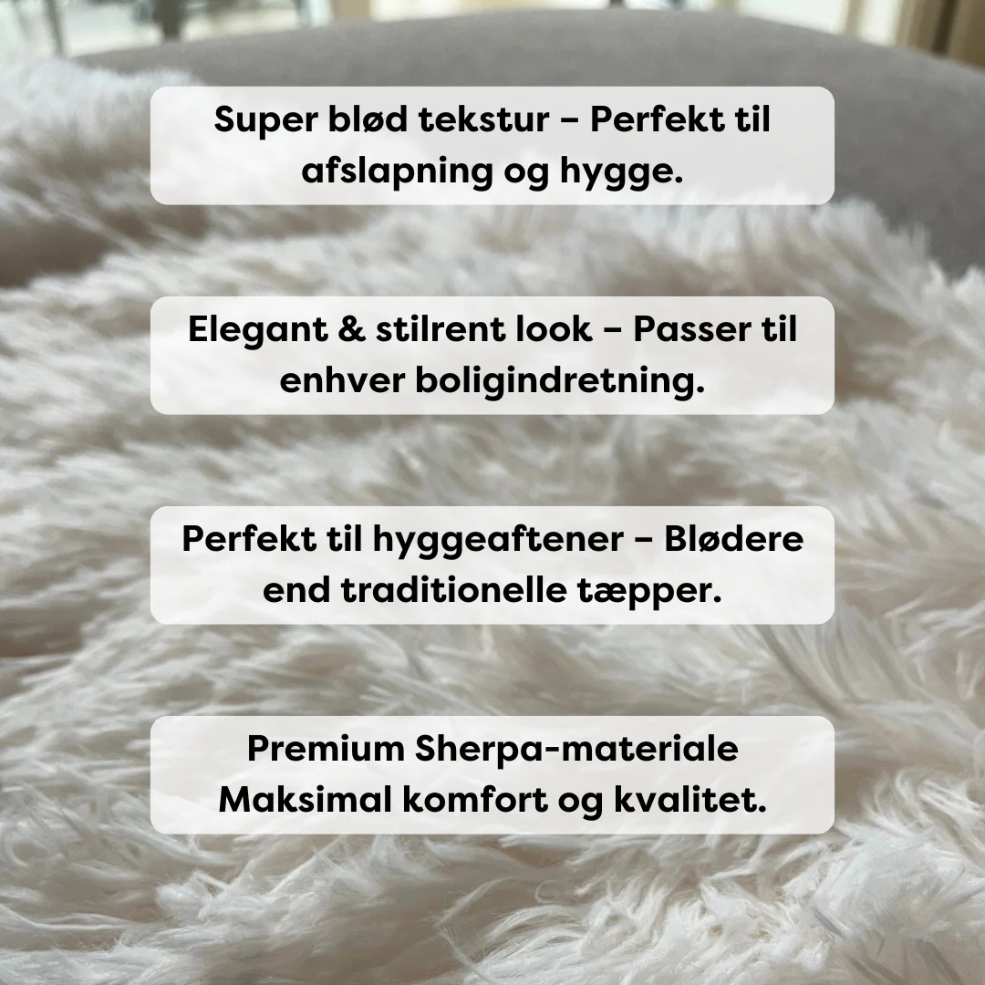 UltraCozy Sherpa-Blanket - superblødt og varmt - Image 4