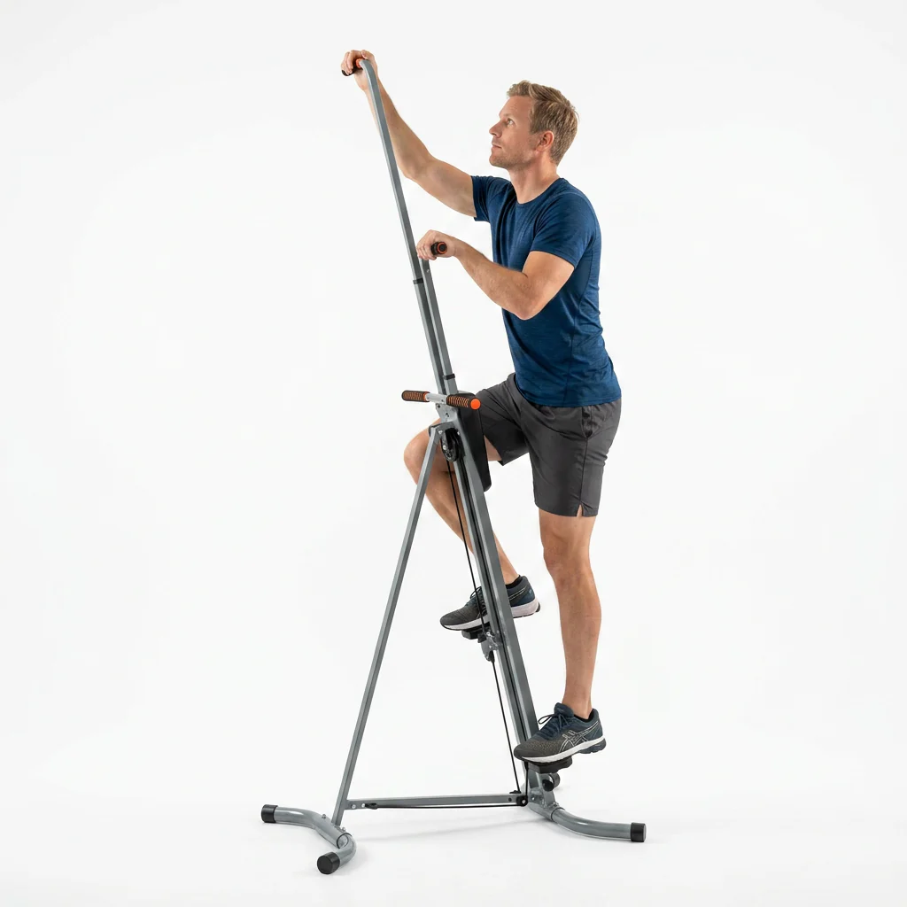 Vertikal Klatremaskine – Hjemmetræning til hele kroppen uden fitnessabonnement - Image 8