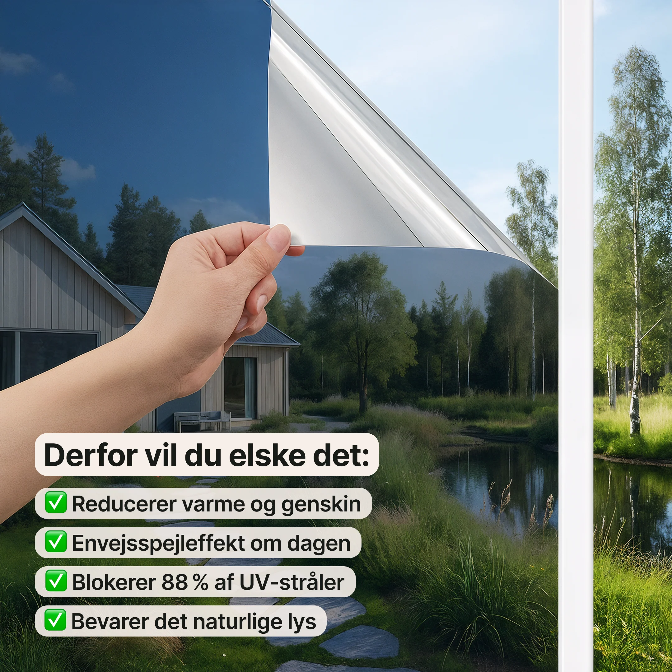 Vinduesfilm – Solafskærmning og privatliv - Image 2